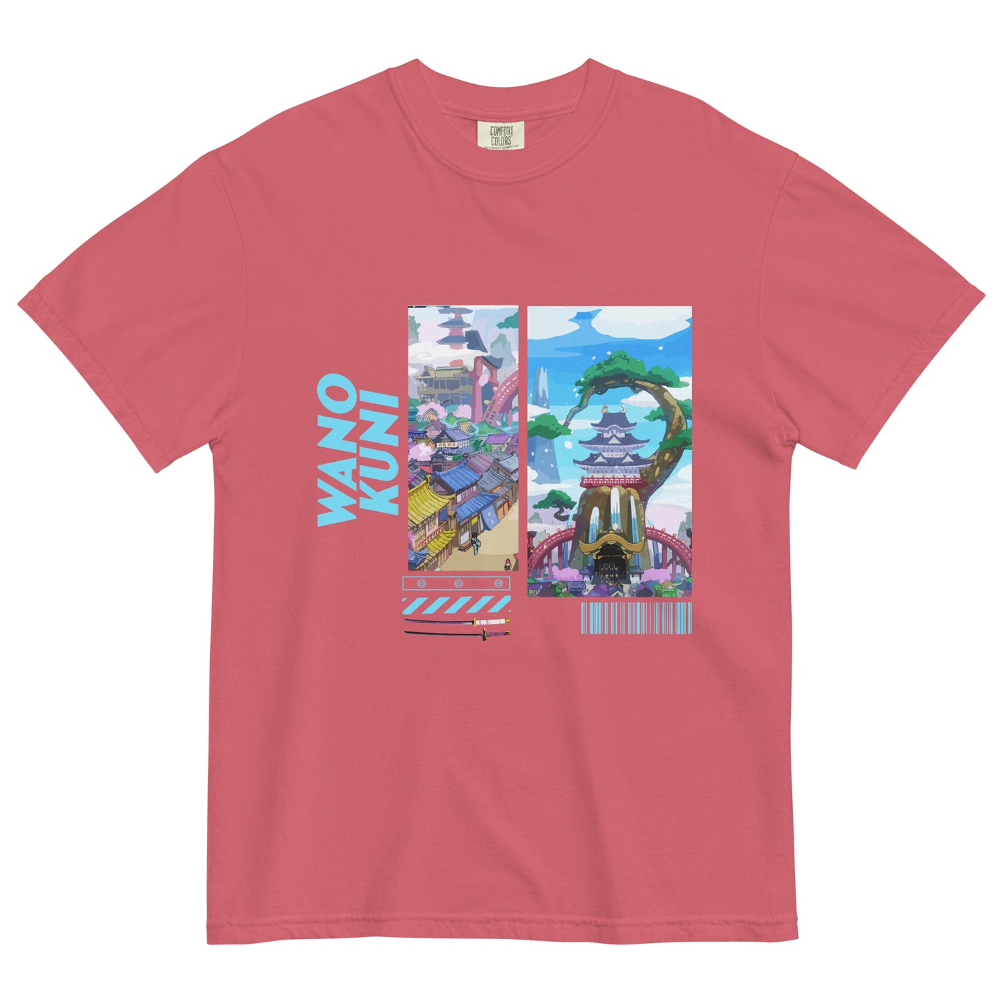 Wano Kuni Portrait One Piece Anime T-Shirt