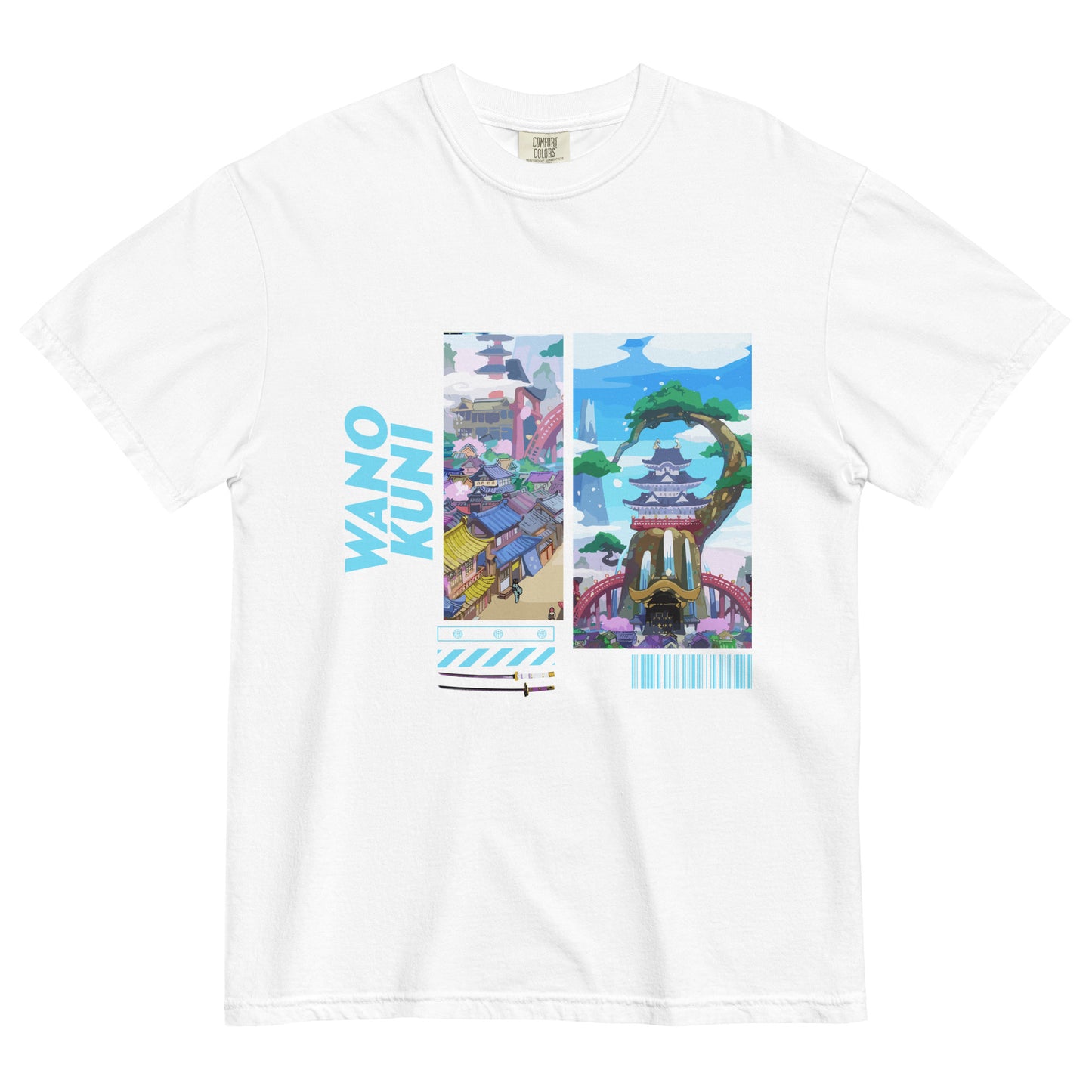 Wano Kuni Portrait One Piece Anime T-Shirt